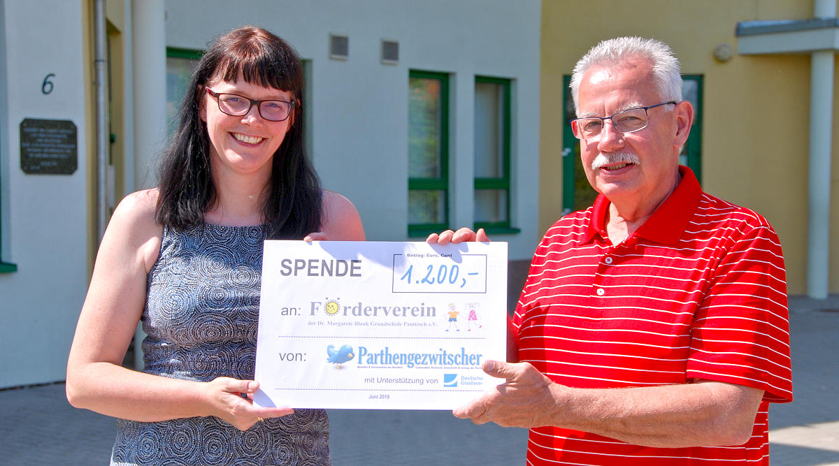 Read more about the article Parthengezwitscher spendet 1200 €